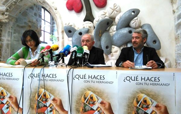Los responsables de Cáritas Burgos han presentado la Memoria del año 2014.